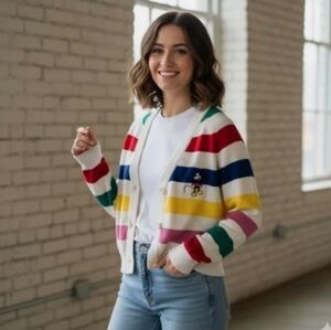 100th Anniversary 🌈 Disney Mickey Mouse Cardigan